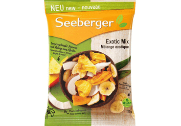 Kuiv.puuvil.segu Exotic SEEBERGER 125g