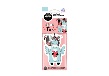 Auto õhuvärskend.AROMA CAR,Love Unicorn