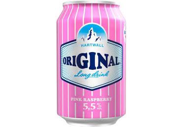 Long Drink HARTWALL Pink Rasp. 5.5%330ml