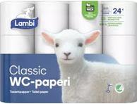 WC paber LAMBI 3kih 24 rulli