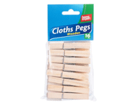 Puidust pesulõksud HOME EXPERT 16tk