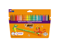 Viltpliiatsid BIC Kids 24värvi