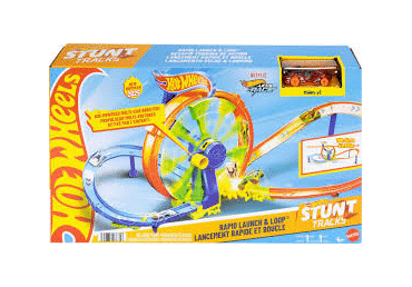 Kiirendusega võistlusrada HOT WHEELS - 1