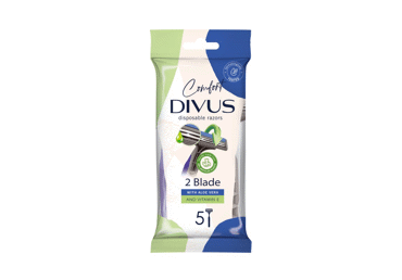 Raseerijad DIVUS Men Vit.E&Aloe Vera 5tk