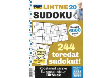 Ajakiri Nuti Lihtne Sudoku