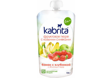 Püree KABRITA ban.aedm.100g 6k