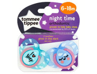 Silik.lutt TOMMEE TIPPEE Night 6-18k,2tk