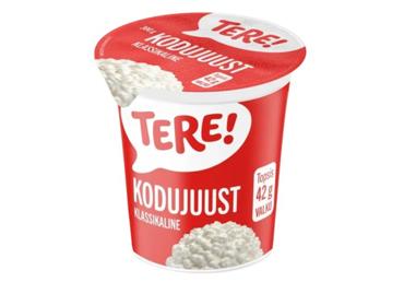 Kodujuust TERE klassikaline 4% 300g