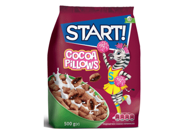 Padjakesed kakaotäidisega START 500g