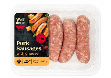 Toorvorstid sealihast juustuga WD, 400g