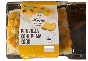 Puuvilja-kohupiimakook 740g
