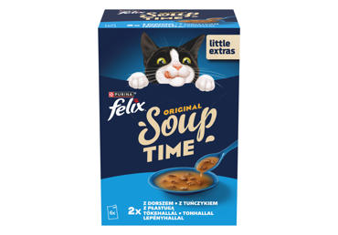 Kassisööt supp FELIX kala 6x48g