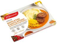 Kotletid kartulipüree&kastmega400g