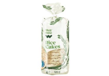 Riisivahvlid soolata WELL DONE 120g