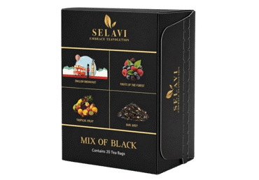 Must tee SELAVI Mix of black 20x2g