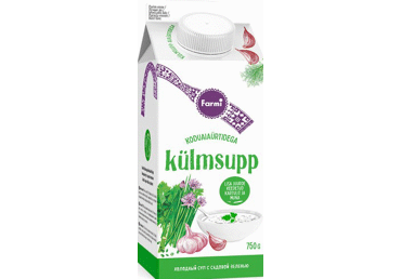 Külmsupp koduaiaürtidega FARMI pure,750g