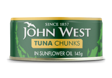 Tuunikalatükid õlis JOHN WEST, EO, 145g