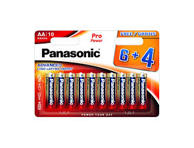 Patarei LR6PPG/10BW 6+4 Panasonic AA
