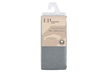 Voodilina kummiga EH 180x200+30cm pruun - 1