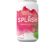 Gaseerit.vesi SPLÄSH maasika-kiivi 330ml