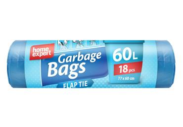 Seotavad prügikotid HOME EXPERT 60L 18tk