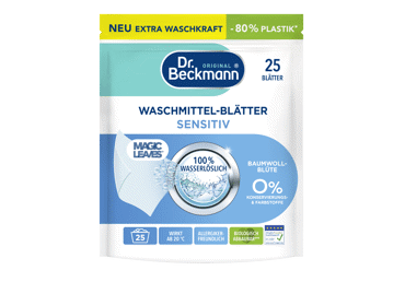 Lehtpesupulb.DR.BECKMANN Sensitive 25tk