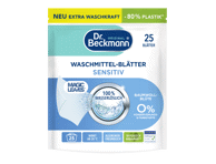 Lehtpesupulb.DR.BECKMANN Sensitive 25tk
