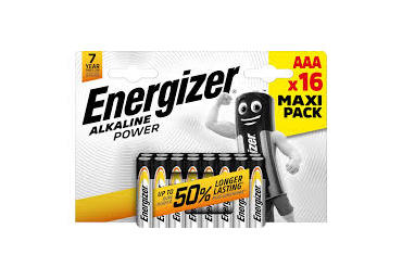 Patarei ENERGIZER Alk Power AAA CHP16