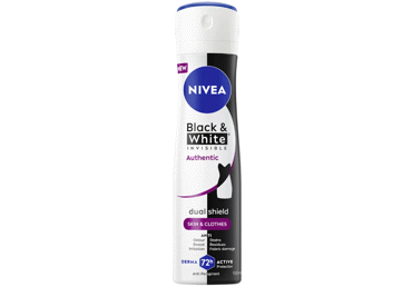 Spreideo NIVEA B&W Authentic 150ml