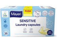 Pesukapslid MAYERI Sensitive 25tk