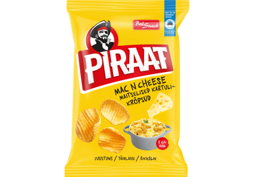 Kartulikrõpsud Mac and cheese PIRAAT150g