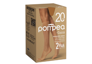 N.põlvikud POMPEA Classic 20d ambrato 2p