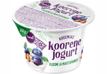 Koorene ploomi-martsip.jogurt FARMI 200g