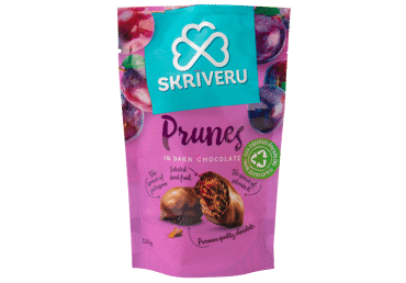 Ploomid tumedas šokolaadis SKRIVERU 110g