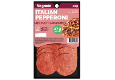 Taimne vorst Pepperoni VEGANIC,80g