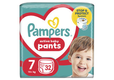 Püksmähkmed PAMPERS MP S7 32tk