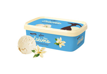 Koorejäätis vanilliplomb.ONU ESKIMO,480g