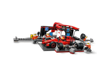 Konstruktor LEGO F1 Boksipeatus 60443 - 2