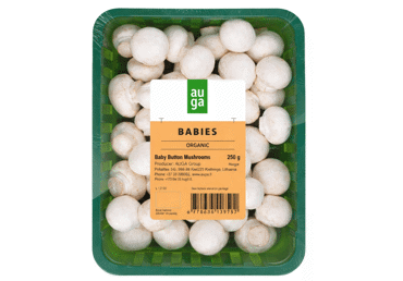 Mini šampinjonid pakitud 200g - 2