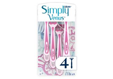 Raseerija VENUS Simply3 Smooth 4tk