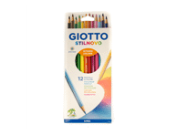 Värvilised pliiatsid GIOTTO 12 värvi