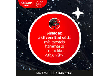 Hambapasta COLGATE M.White Charcoal 75ml - 2