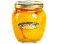 Pool.virsikud siirupis SUNFOOD 550g