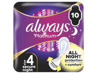 Hüg.sidemed ALWAYS PlatinumNight S4 10tk