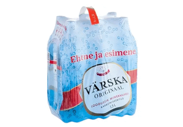 Min.vesi VÄRSKA Originaal 1.5Lx6 gas-tud