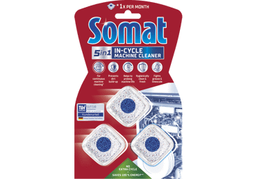 Nõudepesum.puhastuskapslid SOMAT 3pk